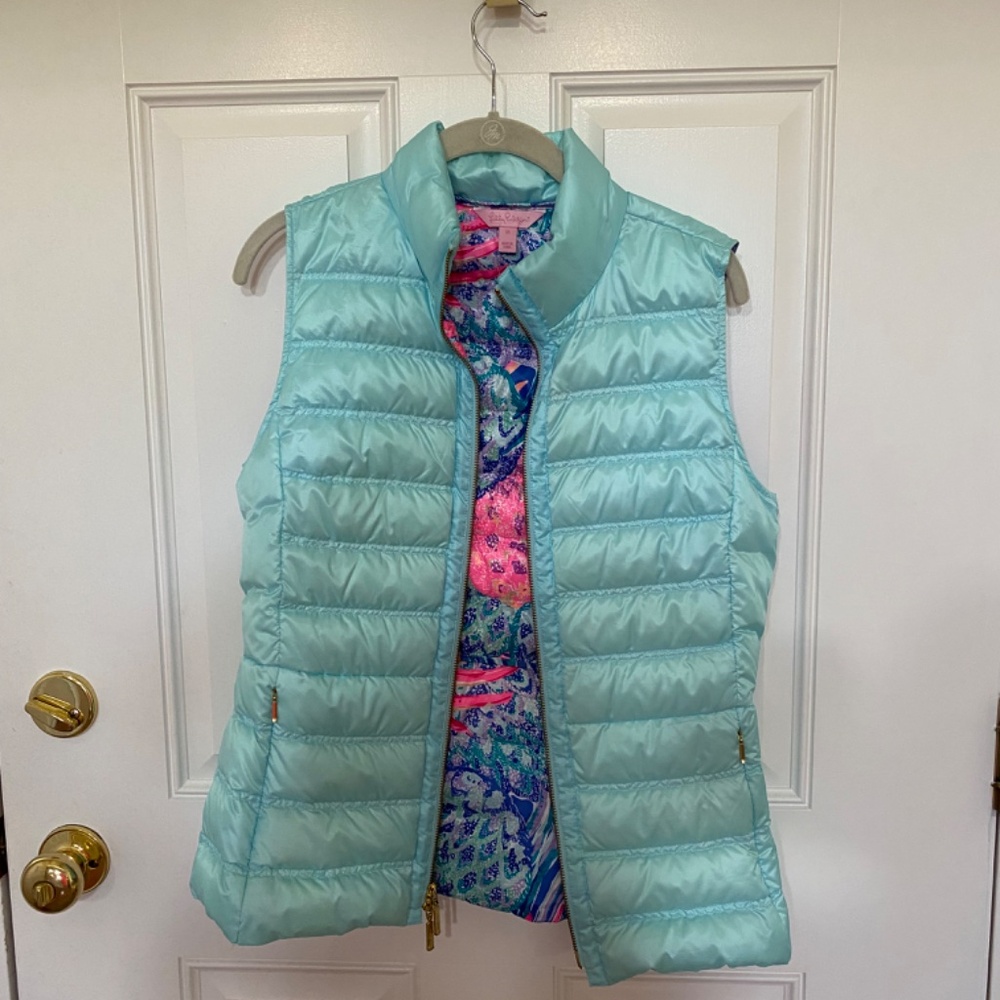 Lilly Pulitzer Puffer Vest - Picture 4 of 4
